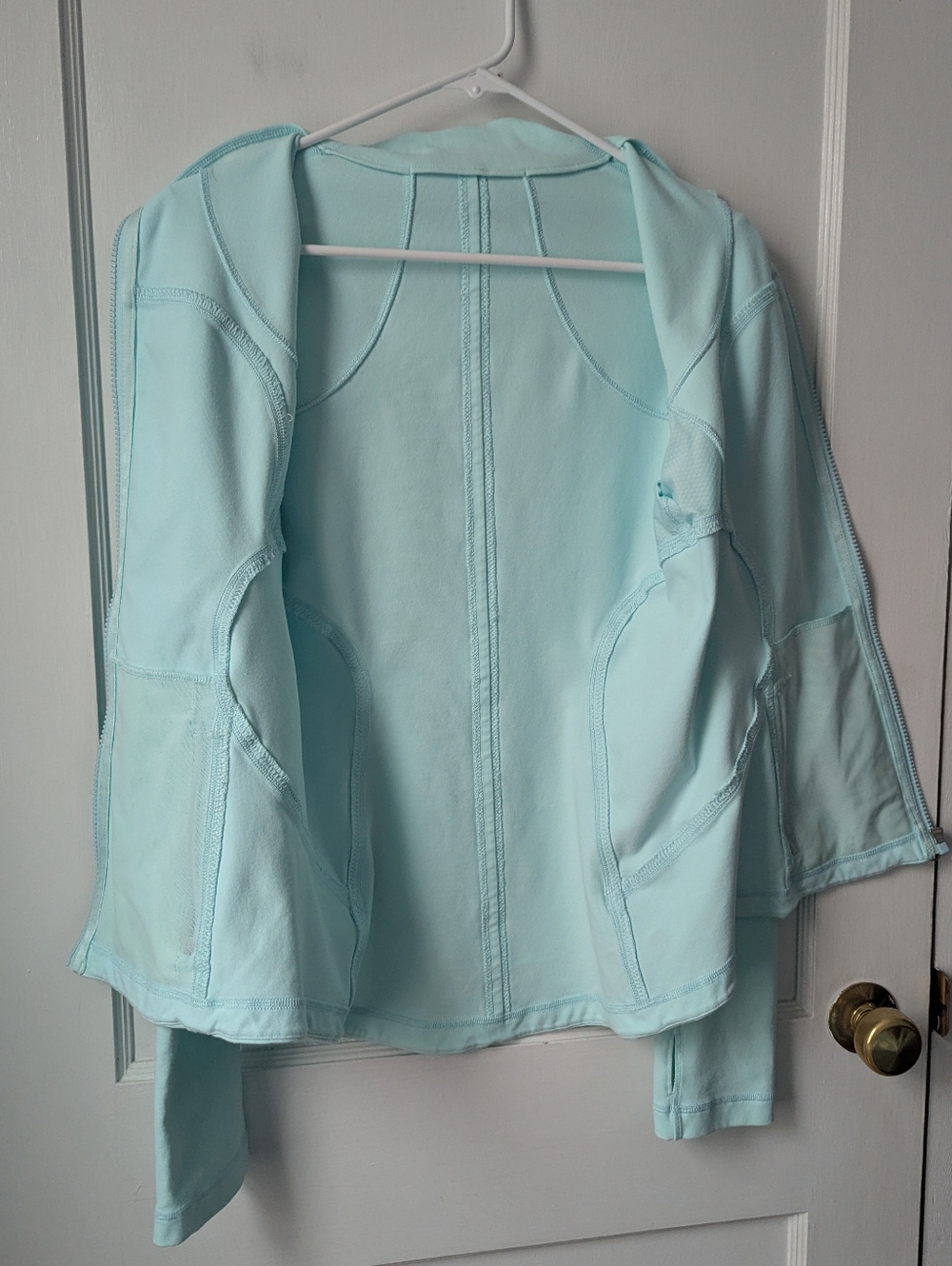 Lululemon Forme Jacket In Aquamarine Size 10 - Picture 13 of 14
